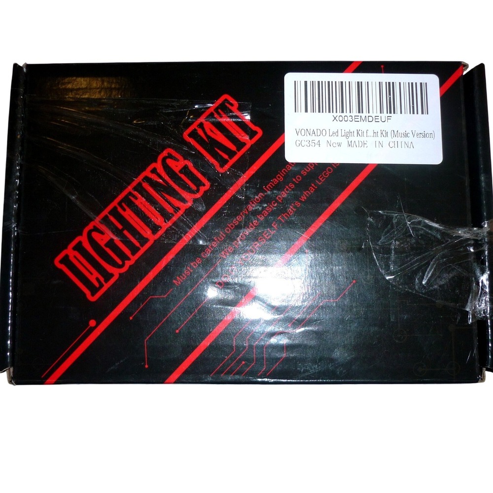 VONADO LED Light Kit Music Version GC354 for LEGO Sets New Sealed Lights Only